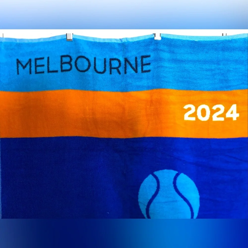 Polo Ralph Lauren AUSTRALIAN OPEN 2024 OFFICIAL TENNIS TOWEL 5001 NEW NWT!